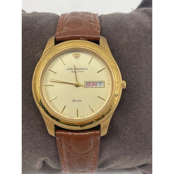 Jules Jurgensen Vintage Men's Wrist Watch - Picture 2 of 8